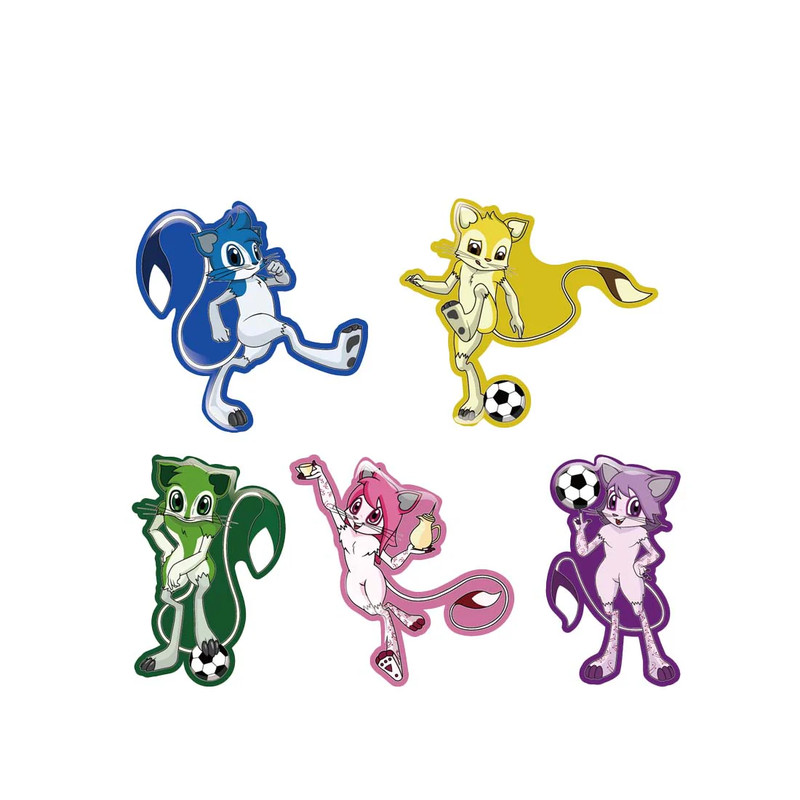 Mascot Magnets (5in1set) -AFC23-MT-0004 - أكسسوار